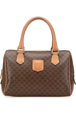 Céline 2014 Macadam Coated Canvas boston bag