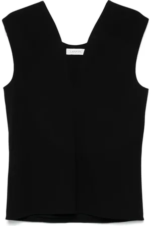 Lanvin Deep V-neck top