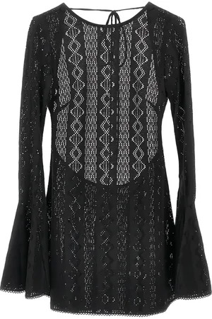 The Andamane Open-knit mini dress