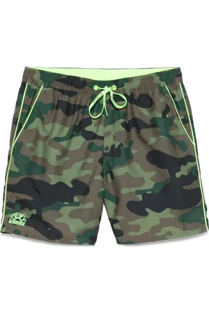 Sundek Camouflage-print swim shorts