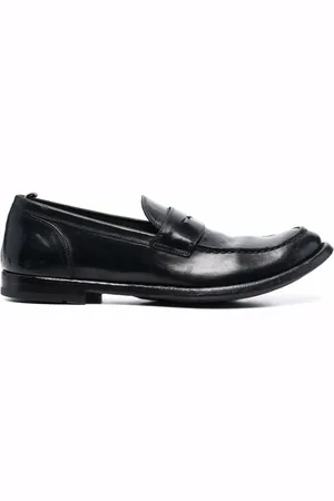 Officine creative Anatomia leather penny loafers