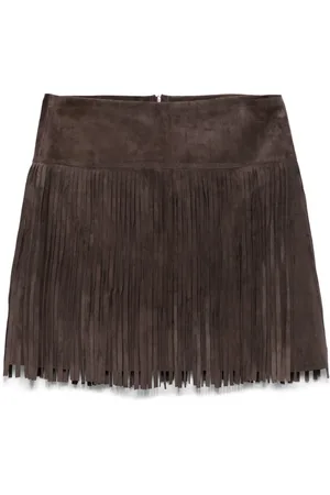 Simonetta Suede mini skirt