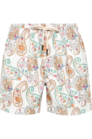 PENINSULA SWIMWEAR Paisley-print swim shorts