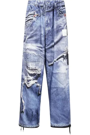 Maison Mihara Yasuhiro Graphic-print jeans