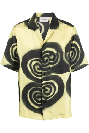 Nanushka Bodil spiral-print shirt