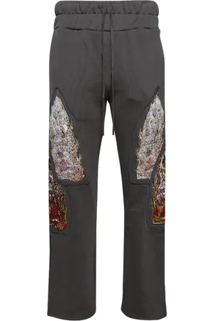 Who Decides War Triple Flame Glass track pants