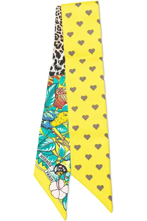 Hermès 2000-2024 Jungle Love Silk Twilly Scarf scarves
