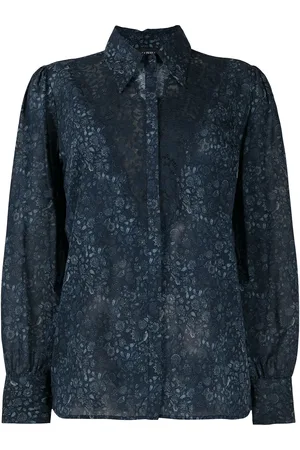La Perla Lace-trimmed semi-sheer top