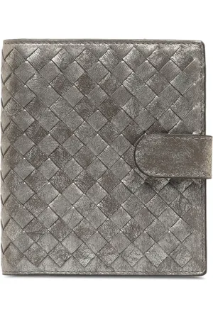 Bottega Veneta 2012-2023 Intrecciato Leather Bi-fold Wallet small wallets
