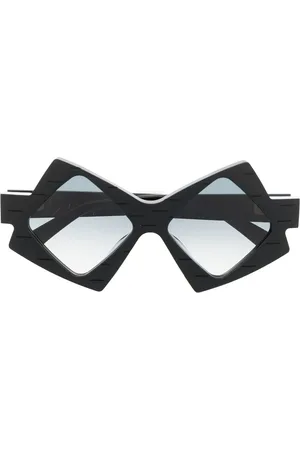 YOHJI YAMAMOTO Geometric-frame sunglasses