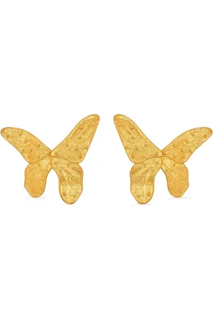Oscar de la Renta Butterfly earrings