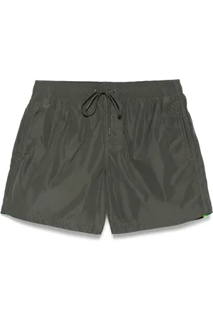 Sundek Stripe-detailing swim shorts