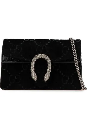 Gucci 2016-2024 Super Mini GG Velvet Dionysus crossbody bag