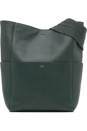 Céline 2020 Medium Leather Seau Sangle bucket bag