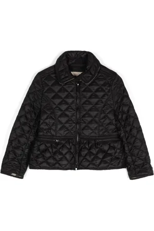 Burberry Diamond-quilted detailed padded jacket