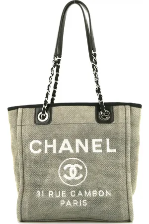 CHANEL Deauville shopping tote bag