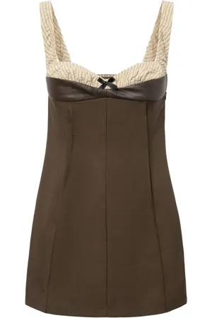 Elena Velez Balconette corset mini dress