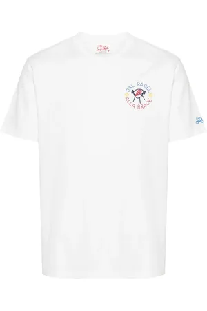 MC2 SAINT BARTH X Insulti Luminosi embroidered T-shirt
