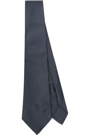 Kiton Patterned-jacquard tie