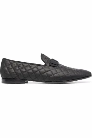 TAGLIATORE Quilted leather loafers