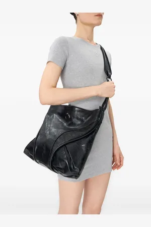 Marine Serre Embossed-logo tote bag