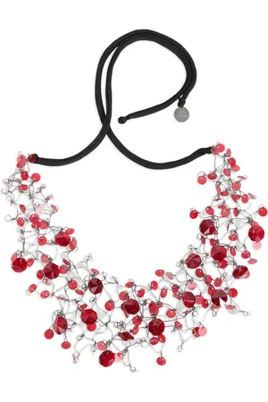 MARIA CALDERARA Sequin-embellished necklace