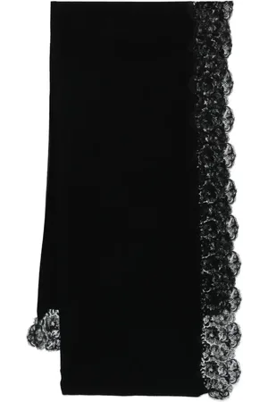 ERMANNO SCERVINO Lace-trim scarf