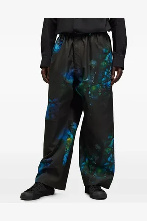 Y-3 Abstract-print track pants