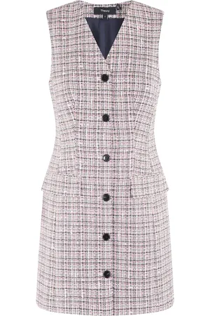 THEORY Tweed mini dress