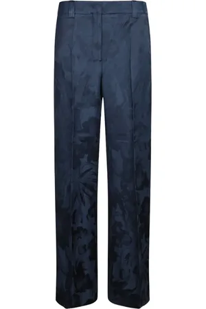 Incotex Floral-print trousers