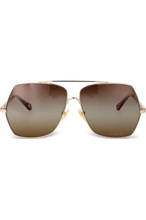 Chloé Geometric-frame sunglasses