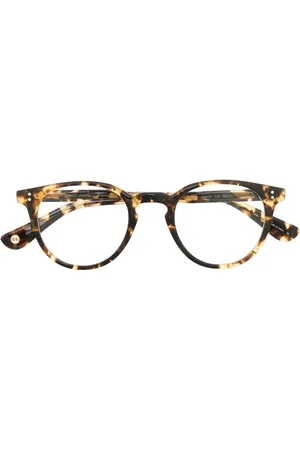 GARRETT LEIGHT Clement tortoiseshell-frame glasses