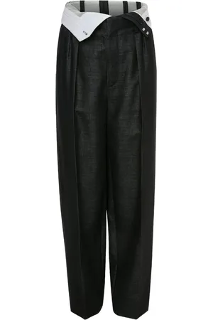 Victoria Beckham Pleated high-waist trousers