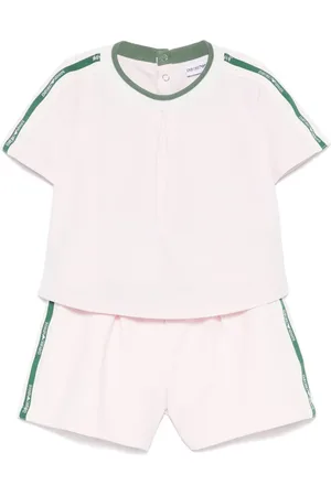 Emporio Armani Logo-embellished shorts set