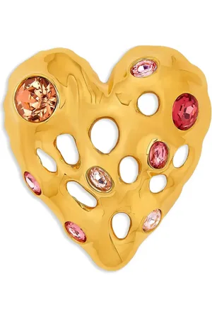Oscar de la Renta Crystal-embellished earrings