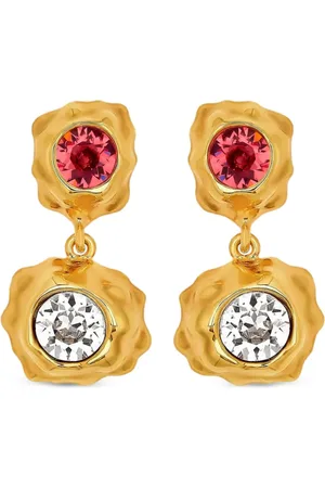 Oscar de la Renta Double Drop earrings
