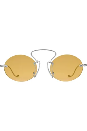 RIGARDS X Uma Wang oval-frame sunglasses