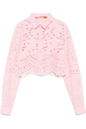 ERMANNO SCERVINO Broderie-anglaise shirt