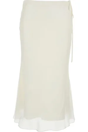 DUNST Semi-sheer skirt