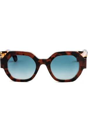 face Tortoiseshell-effect sunglasses