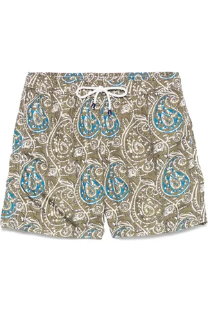 Rosi Paisley-print swim shorts