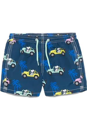 MC2 SAINT BARTH X PEANUTS™ Jean swim shorts