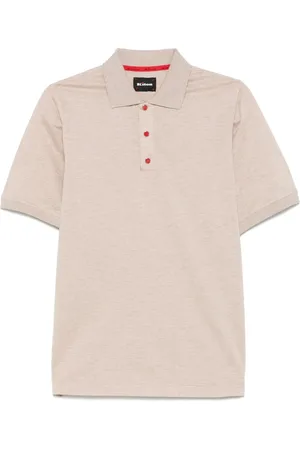 Kiton M??lange-effect polo shirt