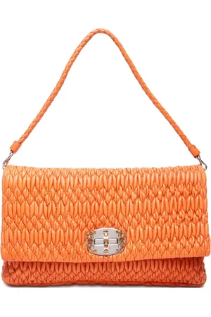 Miu Miu 2010-2020 logo-lettering shoulder bag