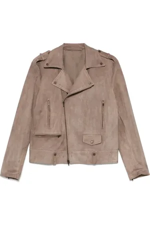 SALVATORE SANTORO Sude biker jacket