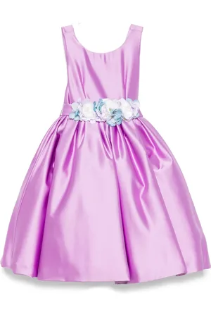 COLORICHIARI Floral-appliqu?? dress
