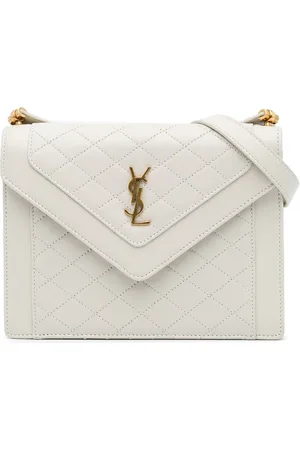 Saint Laurent 2022 Mini Quilted Lambskin Monogram Gaby crossbody bag