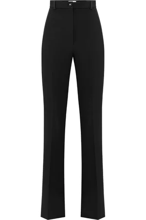 Elisabetta Franchi Pressed-crease trousers
