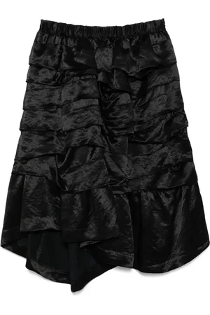 Comme des Garçons Acetate ruffled skirt