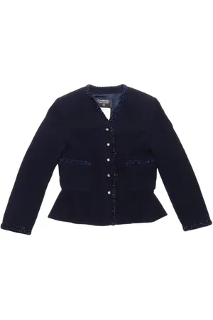 CHANEL 1990s wool jacket